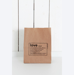 Påse Love - liten brun