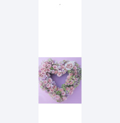 Hjärta av blommor