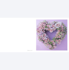 Hjärta av blommor
