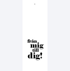 Från mig till dig 