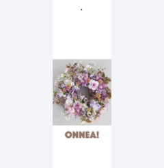 Onnea - with flowers