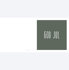 God Jul gröön