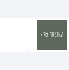 merry Christmas grön