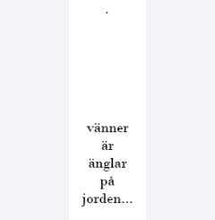 vänner är änglar